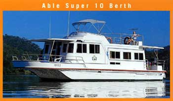 Able Hawkesbury River Houseboats - Accommodation Sunshine Coast 3