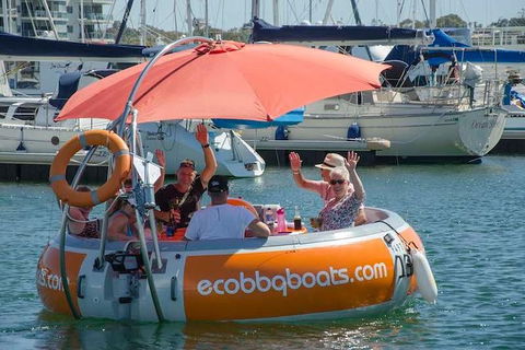 Self-Drive BBQ Boat Hire Mandurah - Group Of 7 - 10 People - Accommodation Sunshine Coast 0