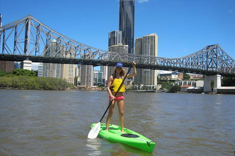 Brisbane River Stand-Up Paddleboarding - Accommodation Sunshine Coast 0