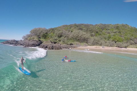 Rainbow Beach Surf Lesson Australia\'s Longest Wave 4X4 Adventure - Accommodation Sunshine Coast 1