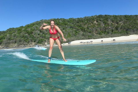 Rainbow Beach Surf Lesson Australia\'s Longest Wave 4X4 Adventure - Accommodation Sunshine Coast 8