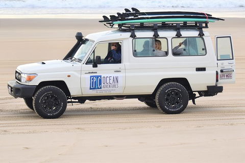 Rainbow Beach Surf Lesson Australia\'s Longest Wave 4X4 Adventure - Accommodation Sunshine Coast 7