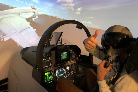 F-18 Combat Fighter Flight Simulator: 60 Minutes - Accommodation Sunshine Coast 0