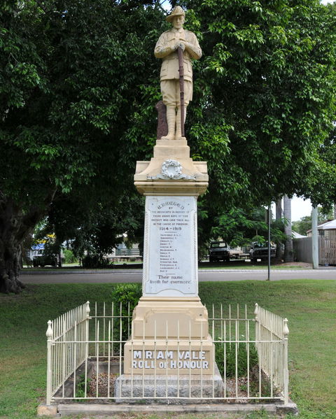 Miriam Vale War Memorial - Accommodation Sunshine Coast 1
