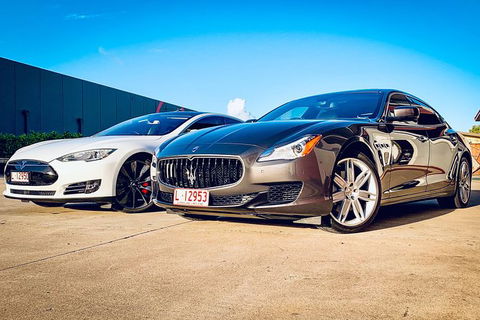 Maserati Quattroporte Limousine Transfer Cairns Airport To City - Accommodation Sunshine Coast 4