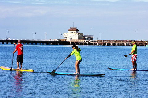 Private Stand-Up Paddle Board Lesson At St Kilda - Accommodation Sunshine Coast 0