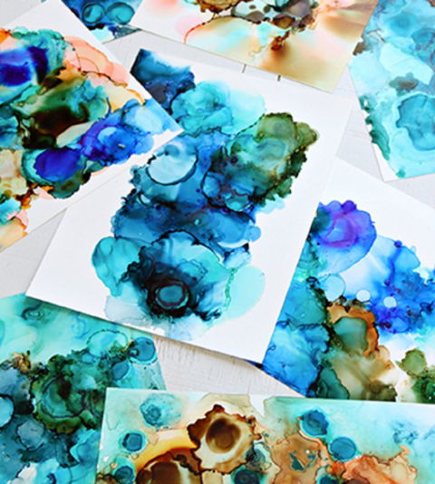 Alcohol Ink Art Class - Accommodation Sunshine Coast 0