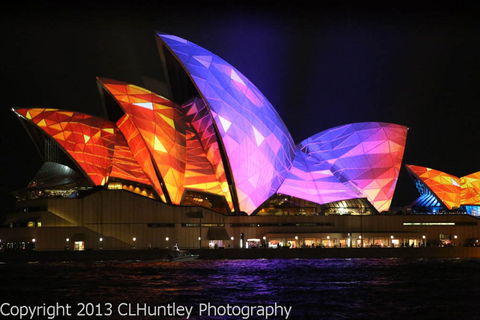 Vivid Sydney Dinner Cruise On Sydney Showboats - Accommodation Sunshine Coast 2