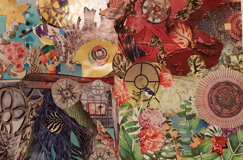 Online Live Streaming Class: Cut And Paste Creative Collage Fun - Accommodation Sunshine Coast 0