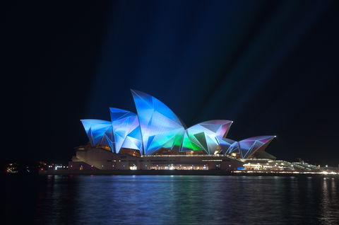 Vivid Sydney Harbour Dinner Cruises – Australian Cruise Group - Accommodation Sunshine Coast 2