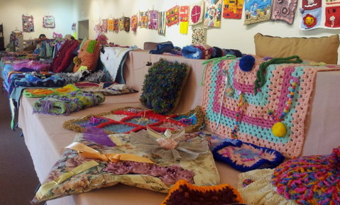 Dementia Fiddle Rug Exhibition - Accommodation Sunshine Coast 0