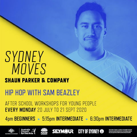 Sydney Moves - Intermediate Hip Hop With Sam Beazley - Accommodation Sunshine Coast 0