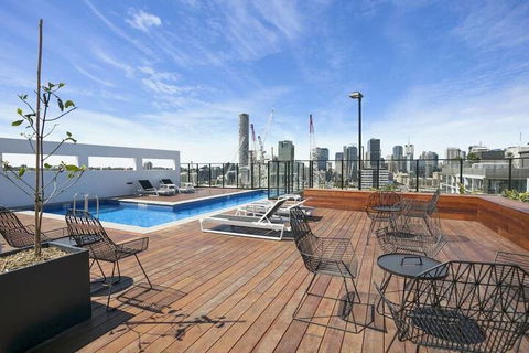 South Brisbane City View 2bed Apt+parking Qsb027 7 - Accommodation Sunshine Coast 6