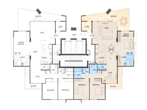 ZEN TOWERS - COZY HOLIDAY HOME For Families In CBD - Accommodation Sunshine Coast 3