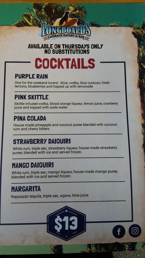 Longboards Eatery & Bar - Accommodation Sunshine Coast 2