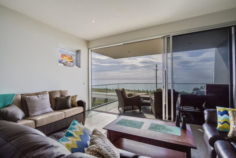 Nautilus Villa Luxury Retreat, Modern, Large Double Beachfront Townhouse, Water Views - Accommodation Sunshine Coast 1