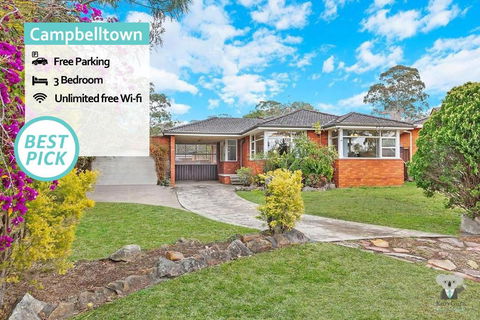 CAMPBELLTOWN HOLIDAY HOME 3 BED + FREE PARKING NCA039 - Accommodation Sunshine Coast 0