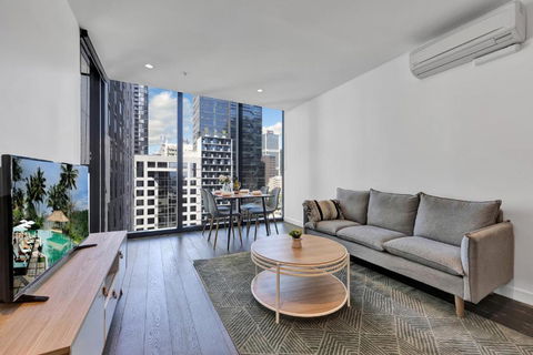 EQ Tower Modern Apartments Melbourne Central CBD - Accommodation Sunshine Coast 1