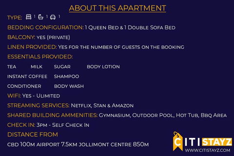 Perfectly Located Modern Apartment - Canberra CBD - Accommodation Sunshine Coast 2