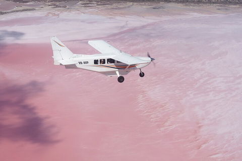 Pink Lake + Abrolhos Islands Scenic Flight - Accommodation Sunshine Coast 2