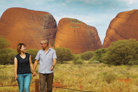 Ayers Rock 4 Tour Combo: Complete Uluru Base Walk At Sunrise, Valley Of The Winds At Sunrise, Kata Tjuta Sunset And Uluru Sunset - Accommodation Sunshine Coast 0