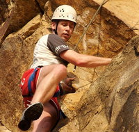 Rock Climbing at the Kangaroo Point Cliffs in Brisbane