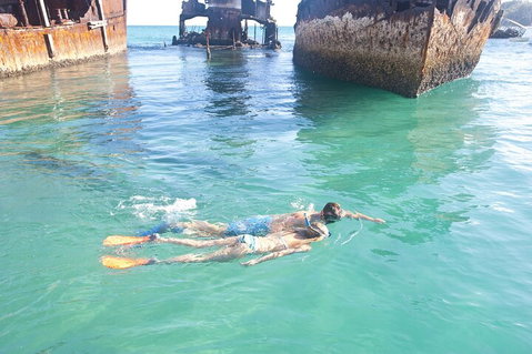 Adventure Moreton Island Wrecks Adventure Package - Accommodation Sunshine Coast 2
