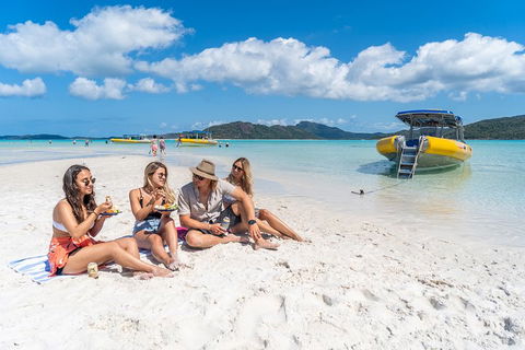 Ocean Rafting Tour To Whitehaven Beach, Hill Inlet Lookout & Top Snorkel Spots - Accommodation Sunshine Coast 0