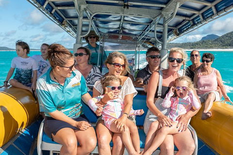 Ocean Rafting Tour To Whitehaven Beach, Hill Inlet Lookout & Top Snorkel Spots - Accommodation Sunshine Coast 3