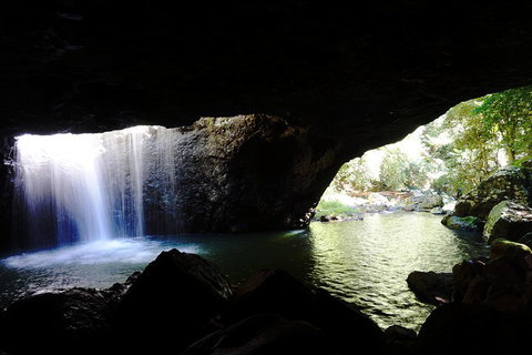 Natural Arch, Rainforest & Volcano Canyon - Private Half Day Tour - Accommodation Sunshine Coast 0