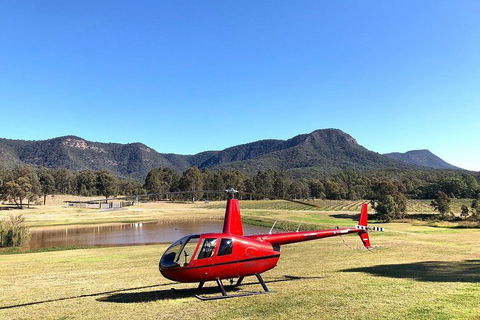 Private Helicopter Flight To Hunter Valley With A La Carte Lunch - For 2 - Accommodation Sunshine Coast 2